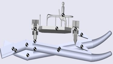 Simulation and Testing of Wave-Adaptive Modular Vessels